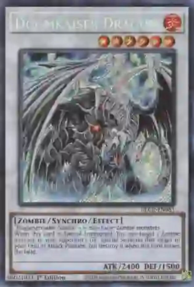 Doomkaiser Dragon - BLCR-EN081 - Secret Rare - 1st Edition Near Mint