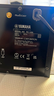 Yamaha RX V4A 5.2 A/V Receiver Block Boxen S100 wie NEU