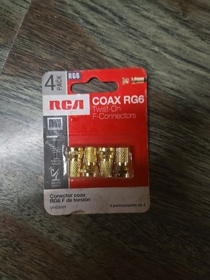 Coax Rg6 4 Pack