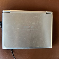 Audiovox D1705 Portable DVD Player 7" Screen For Parts Not Working DVE Adapter