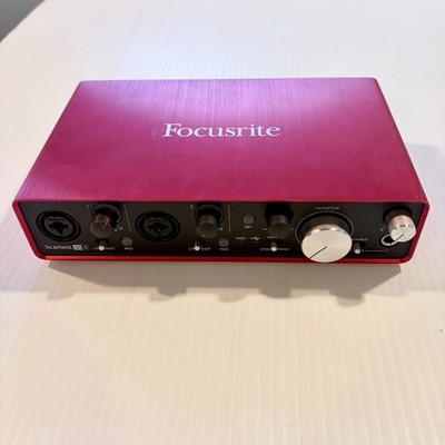 Focusrite Scarlett 2i4 2nd Gen 2 Channels USB Audio Interface