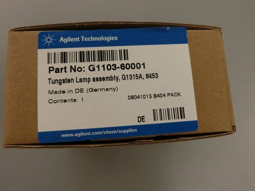 Nuevo en caja Nuevo conjunto de lámpara Agilent HP Tungsteno con 8453 8454 G1103a G1104a G1103-60001 - Imagen 5 de 7