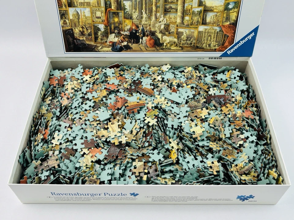 Ravensburger 5000-Piece Jigsaw Puzzle of Views of Modern Rome by Giovanni Panini - Image 3 of 4