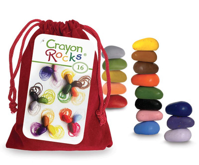 Crayon Rocks - 16 kleuren - Rood Velvet Zakje Speelgoed NEU