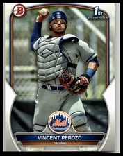 2023 Bowman Prospects #BP-102 Vincent Perozo New York Mets