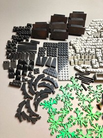 Lego 6077 Forestmen's River Fortress - 100% Build Complete No Box, Instr 