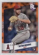 2024 Topps Big League Electric Orange Foil Victor Mederos #31 19gz