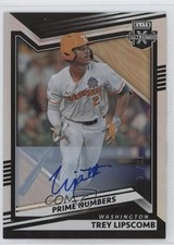 2022 Panini Elite Extra Edition Prime Numbers B 6/61 Trey Lipscomb #84 yl0