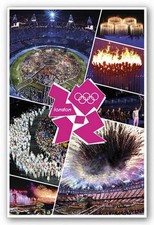 OLYMPIC POSTER London 2012 Olympics Opening Ceremony