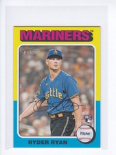 2024 Topps Heritage Mini #326 RYDER RYAN RC Seattle Mariners ROOKIE MINI
