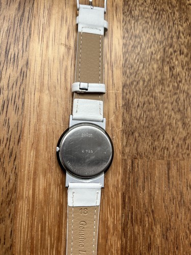Braun 4789 Uhr Armbanduhr Schwarz-weiß - Glas, Armband und Batterie neu - Bild 7 von 7