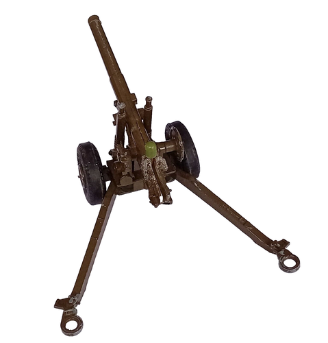 Crescent Toys 5.5" HOWITZER with Shells 1:32 Scale Vintage Diecast No.1251 - Picture 6 of 8