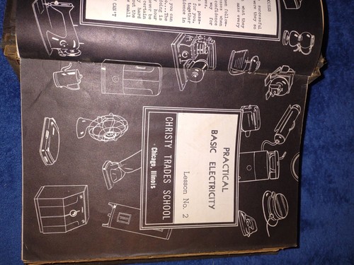 1949 CHRISTY TRADES SCHOOL CTS CHICAGO ILLINOIS Appliance Repair Manual Vintage - Picture 5 of 24