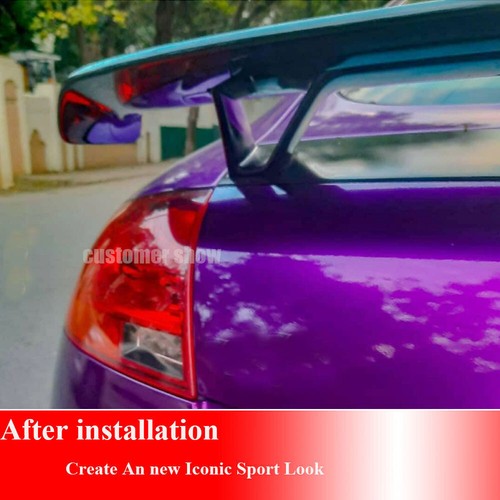 Double-Deck Rear Trunk Spoiler Wing Lip Fit For Audi TT MK2 8J TTS Coupe 2008-14 - Picture 5 of 13