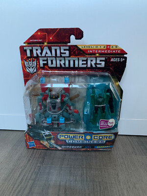 Transformers Power Core Combiners Windburn w/ Darkray 2010 Hasbro Unopened.
