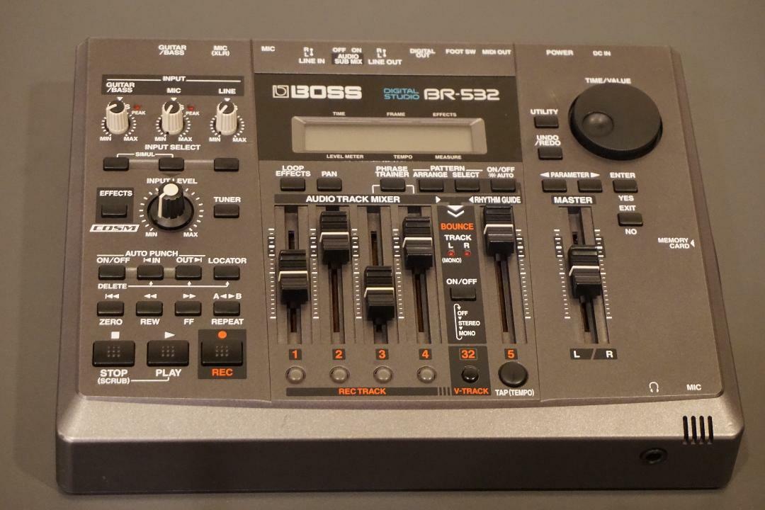 Used BOSS BR-532 SmartMedia MTR with built-in rhythm | eBay
