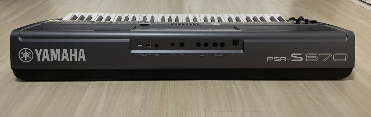 鍵盤楽器 Yamaha PSR-S670 ヤマハ | PSR-S670 - ポータブルキーボード - 概要
