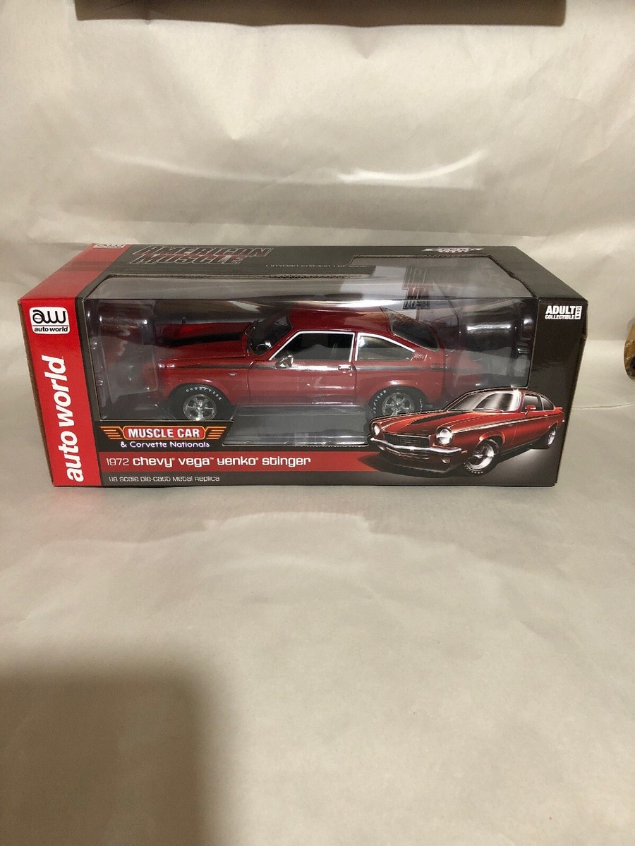 1972 Chevrolet Vega YENKO Red 1:18 Auto World 1156 | eBay 1972 Chevrolet Vega YENKO Red 1:18 Auto World 1156 | eBay