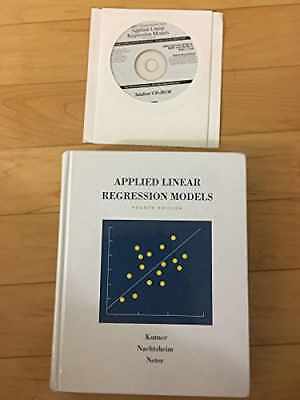 Applied Linear Regression Models - Paperback, by Michael H. Kutner - Good c