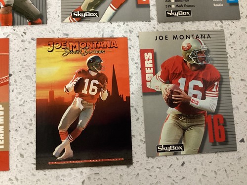 1992 Skybox Primetime 49ers TEAM SET Sweet Sixteen Montana, Speed and MVP Rice, - Picture 7 of 7