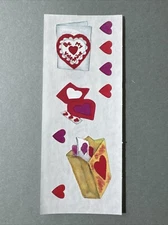 Mrs. Grossman's Stickers | VALENTINES HEARTS BE MINE | Retired Creative Memories