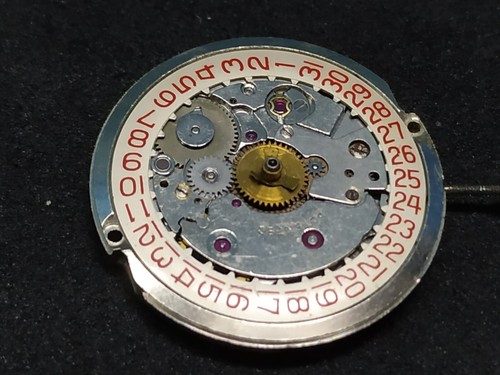 TITONI WINDING MOVEMENT DATE ON-3 CROWN AT-3 O'CLOCK CAL NO.ETA-2409 B-265 - Picture 4 of 24