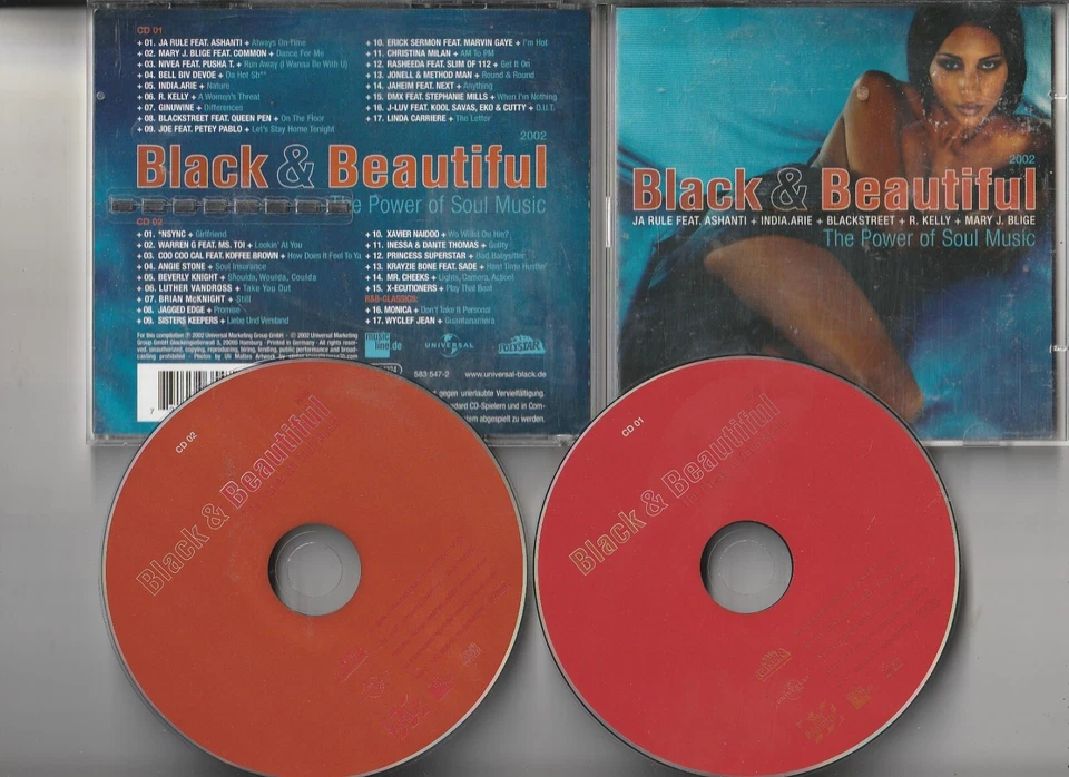 Black & Beautiful 2002-The Power of Soul Music Ja Rule feat. Ashanti, M.. [2 CD] - Bild 1 von 1
