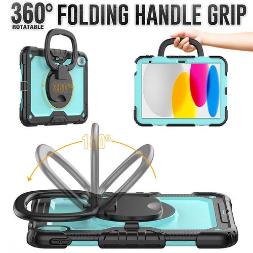 Heavy Duty Shockproof Case Cover For iPad 5/6/7/8/9/10th Gen Air 4 5 Pro 11 12.9 - Picture 103 of 122