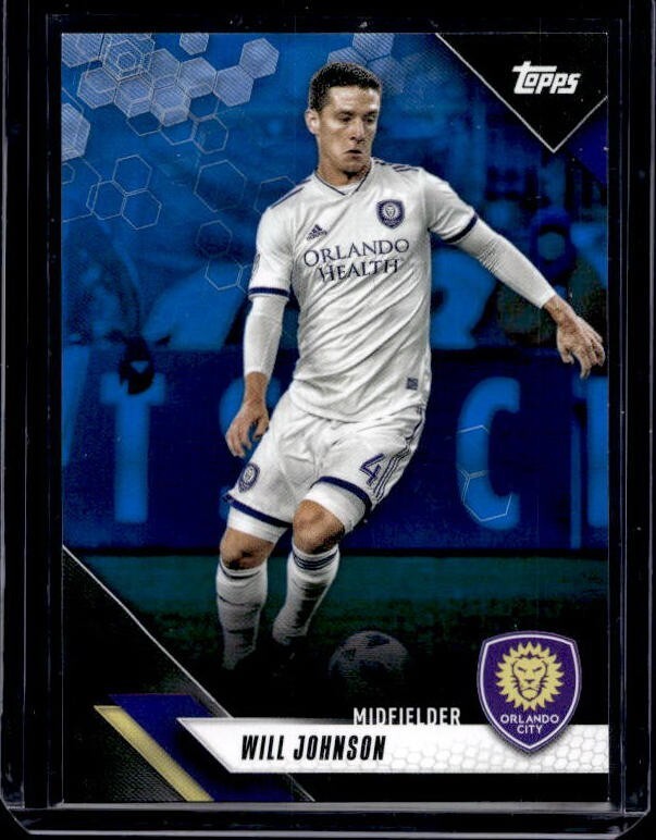 2019 Topps MLS Will Johnson #59 Blue /99 Orlando City