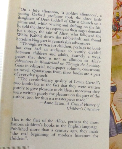 Alice's Adventure In Wonderland by Lewis Carroll John Tenniel vintage Book 1977 - Picture 2 of 23