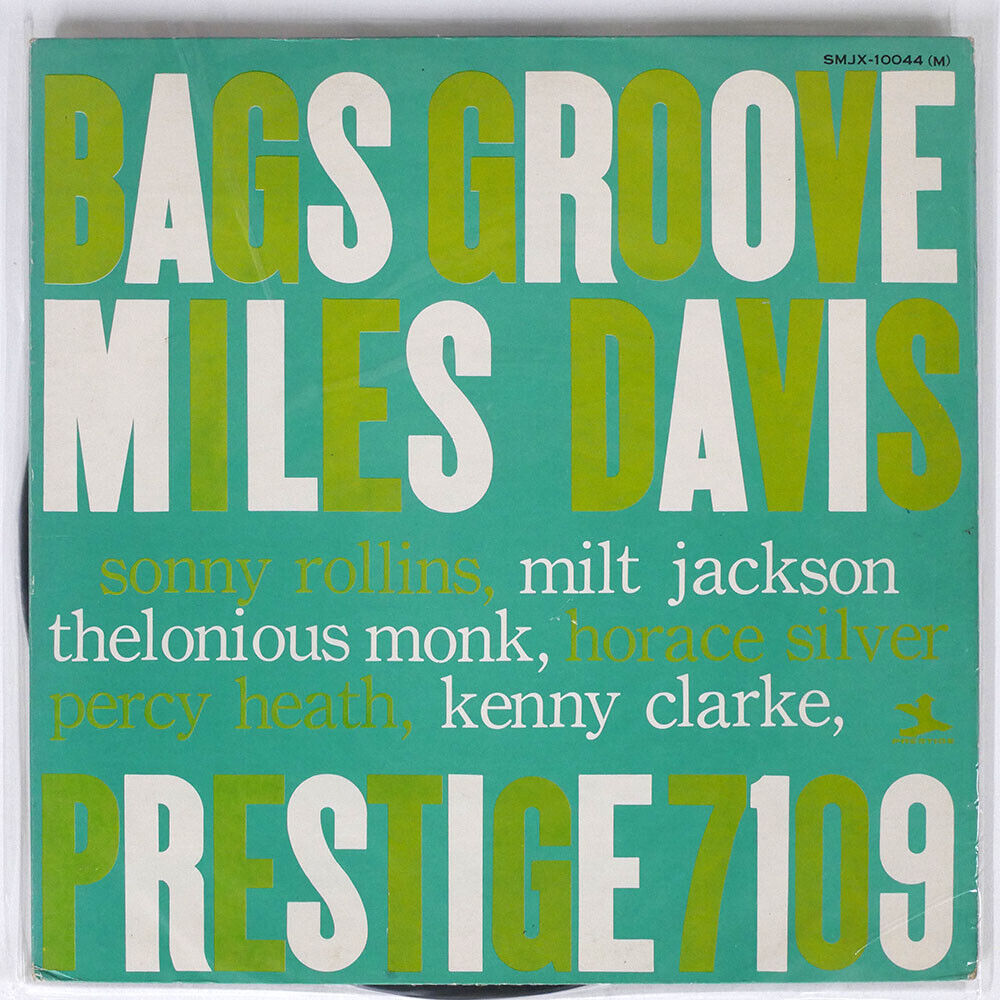 MILES DAVIS BAGS' GROOVE PRESTIGE SMJX10044 JAPAN VINYL LP
