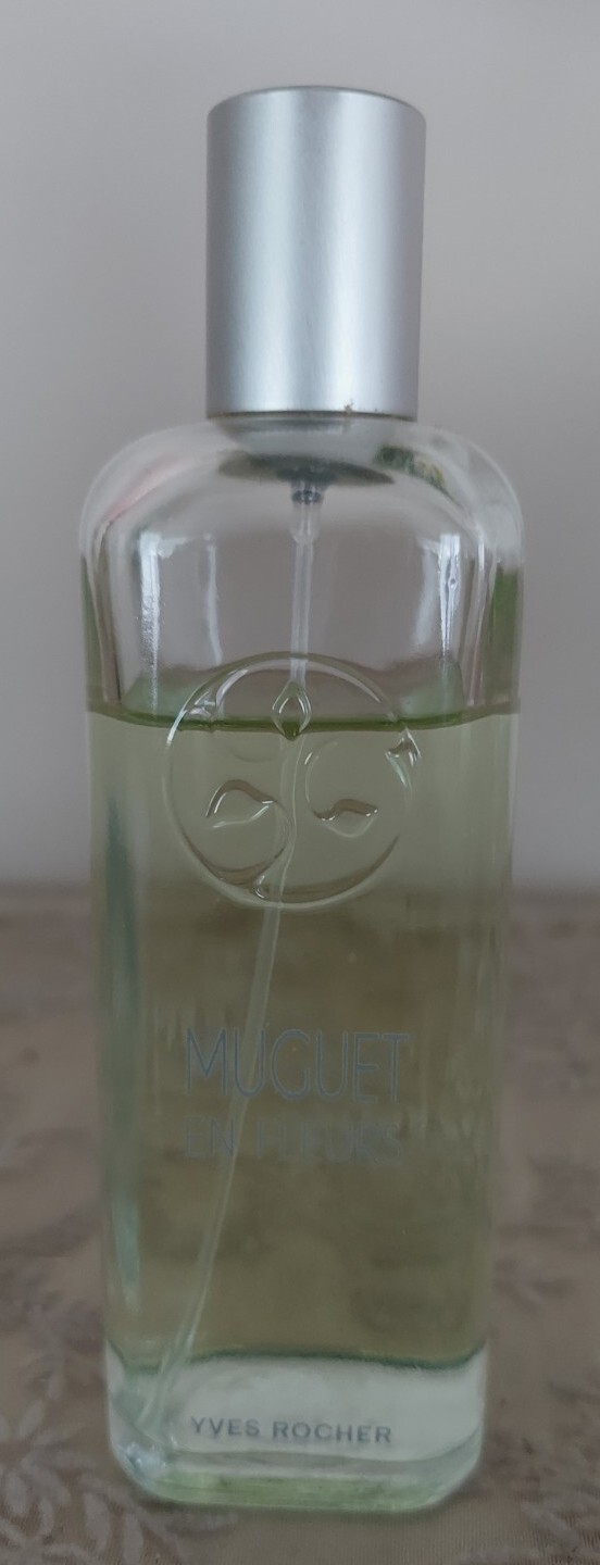 Yves Rocher MUGUET Eau de Toilette FRANCE Spray 3/4 FULL Lilly of the