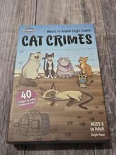 ThinkFun Cat Crimes Whos to Blame Logic Game ...