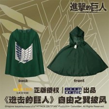 Anime Attack on Titan Cosplay Soft Plush Coats Loose Sweatshirts New Cute Cloak
