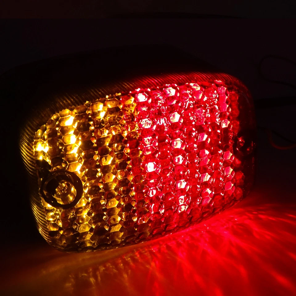 Señales de giro de luz trasera LED integradas para Yamaha Vmax 1200 VMX1200 1985-2007 Foto 4 de 4