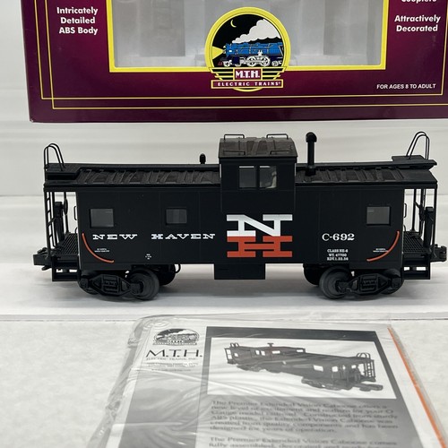 MTH Premier 20-91036 New Haven Extended Vision Caboose #C-692 O Gauge Used NH - Picture 2 of 14