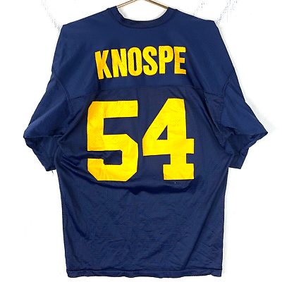 Vintage 1980s Champion Football Jersey Large #54 Blue | eBay Vintage 1980s Champion Football Jersey Large #54 Blue | eBay