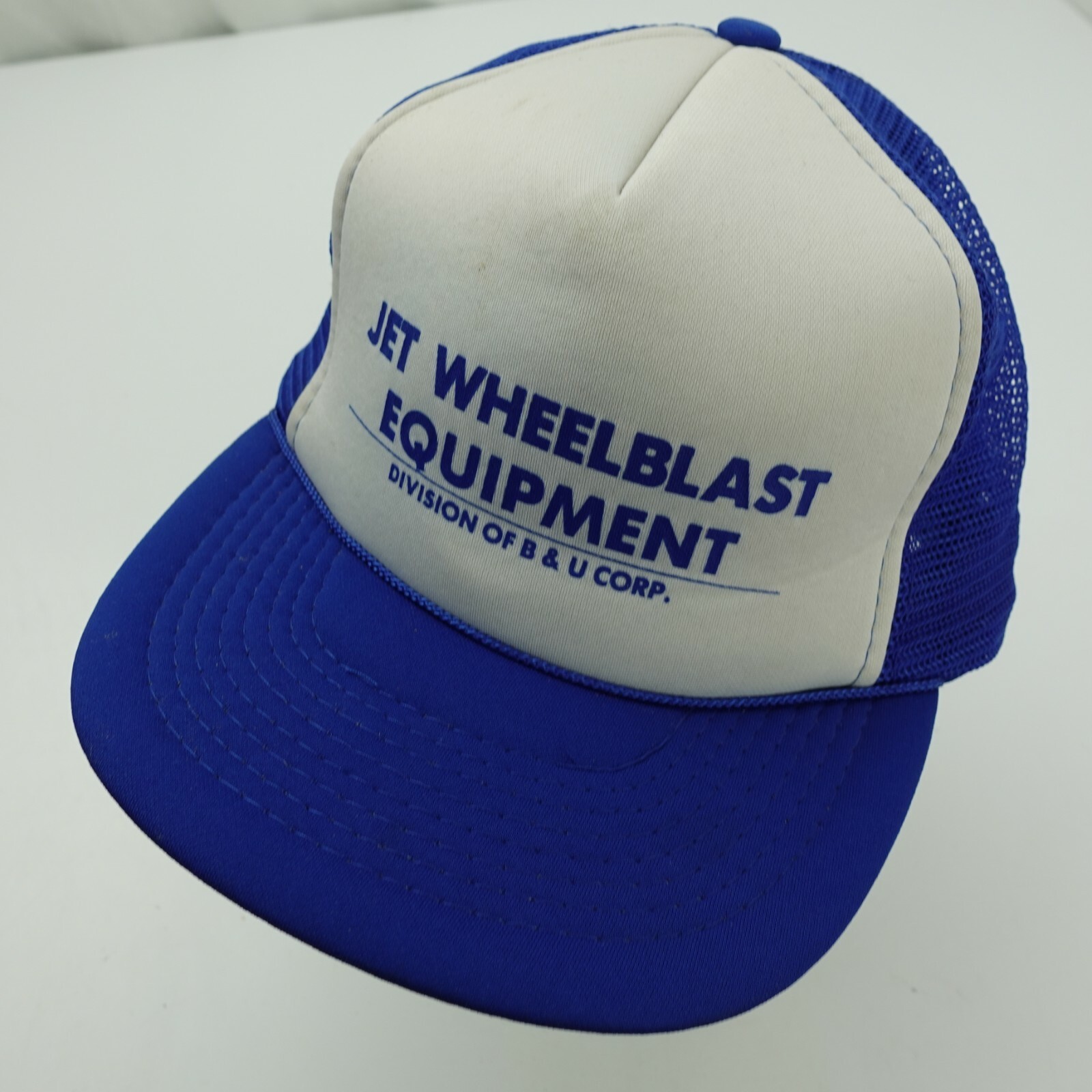 Jet Wheelblast Equipment Trucker Cap Hat Snapback Adult eBay