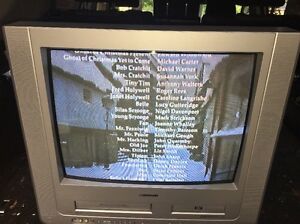 Sansui Color Television Tv Vcr Dvd Combo Tdc75a No Remote Please Read Ebay