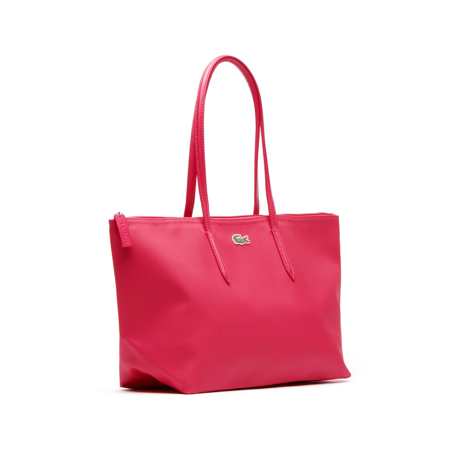 lacoste tote bag pink