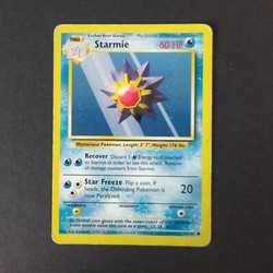 Starmie 64/102 Base Set Unlimited Common WOTC 1999
