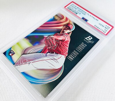 2018 Bowman Platinum Shohei Ohtani RC Rookie Variation SP