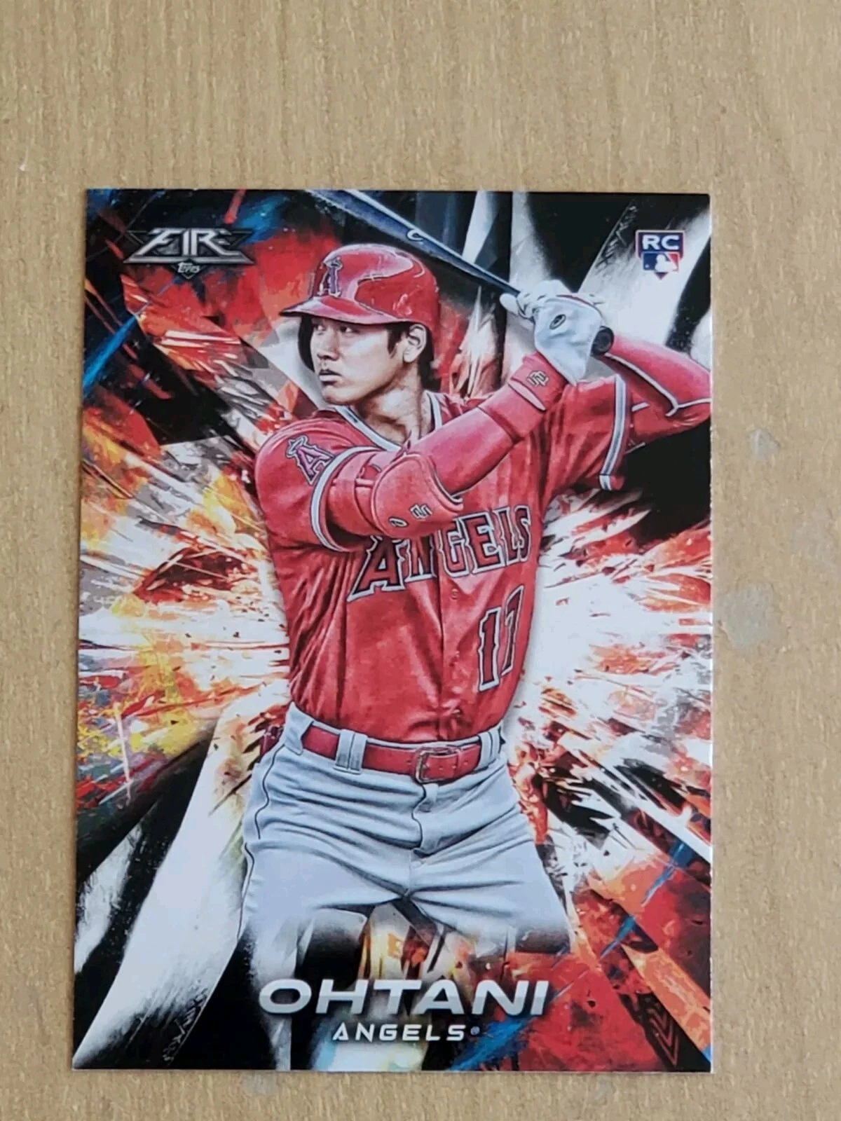 Shohei Ohtani trading card