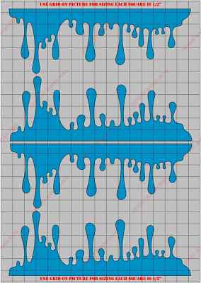 DRP1020PT Drips General Paint Mask/ Stencil Kit