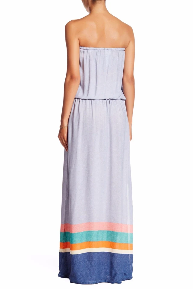 Nwt Sperry Szm Marinero Chambray Vestido Largo Natación de Abrigo en Azul - Imagen 2 de 4