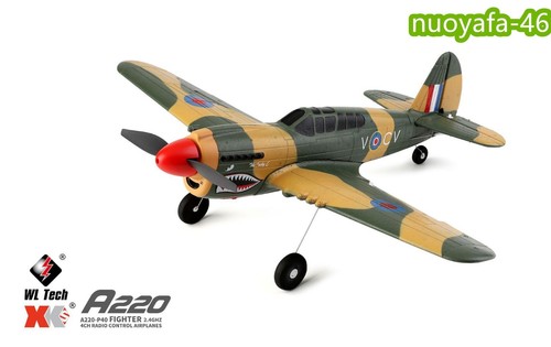 WLtoys WW2 P40 Fighter 2,4G RC Flugzeug 4CH 6 Achsen Kreisel Festflügel RTF Segelflugzeug Spielzeug - Bild 2 von 18
