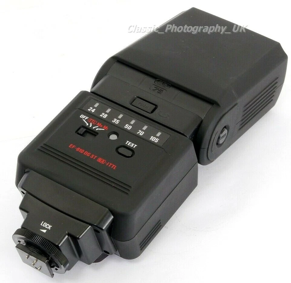 Sigma EF-610 DG NA iTTL Electronic Flash for Digital SLR Nikon D810 NIKON D700 - Image 3 of 3