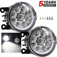 4 Inch For Jeep Grand Cherokee 1997-18 Round Led Fog Lights Driving Lamps Halo