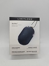 Limitless Revita Portable Ergonomic Hand Warmer W/ 2-Heat Modes Rechargeable....
