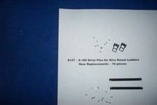 American Flyer Parts - S-185 Drive Pins for Diesel Ladders - 10 pieces 147